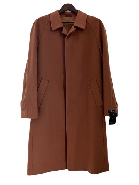 yves saint laurent wool cashmere coat|Yves Saint Laurent Cashmere coat .